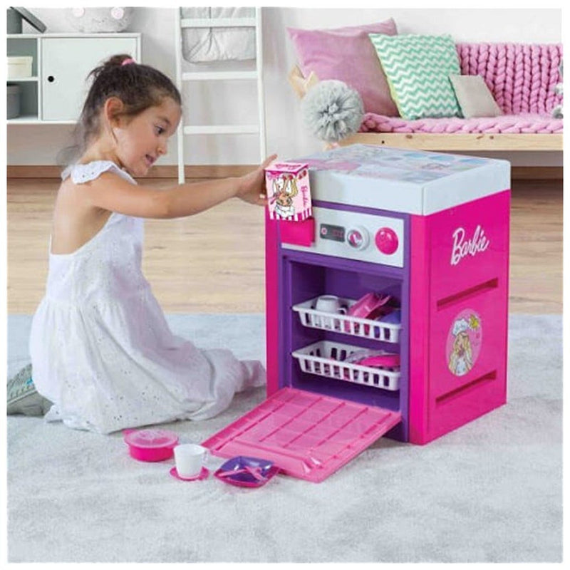 Load image into Gallery viewer, Dolu barbie vaatwasser + geluid roze