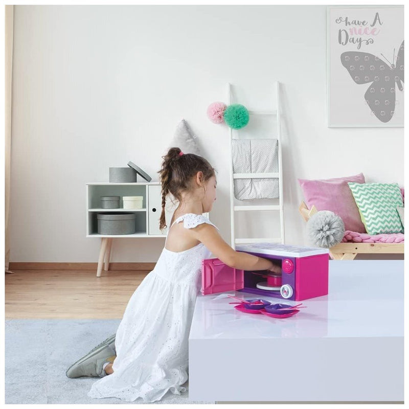 Load image into Gallery viewer, Dolu barbie magnetron + geluid roze paars