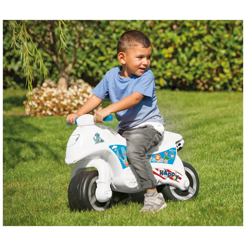 Load image into Gallery viewer, Dolu fisher price loopmotor wit blauw rood