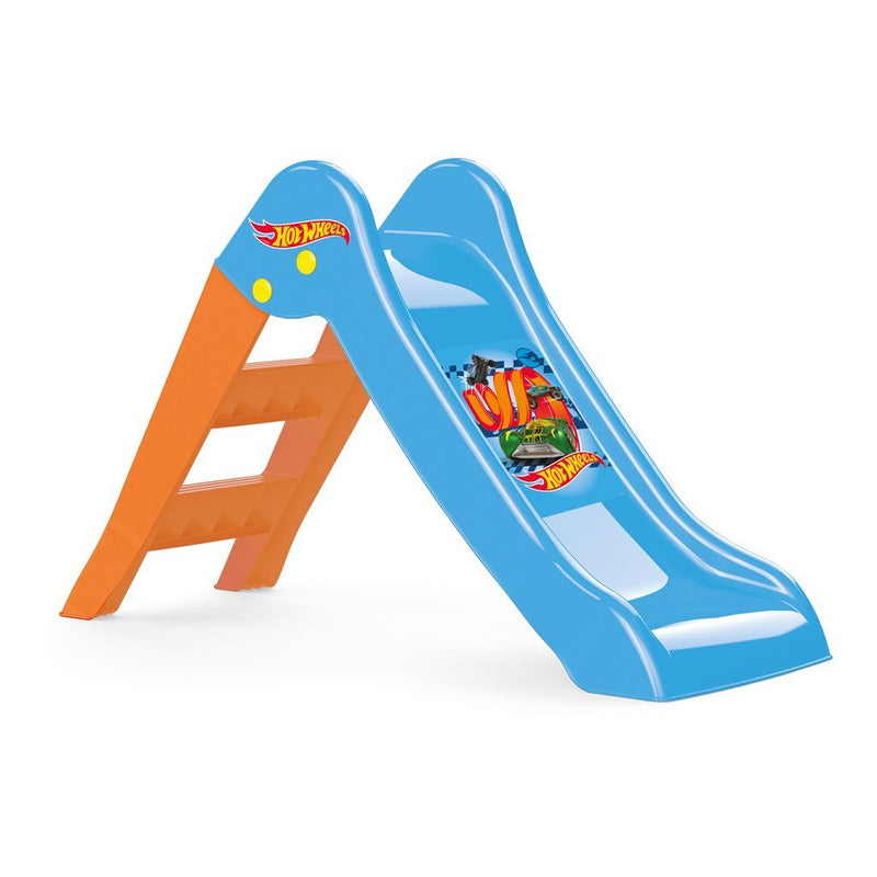 Load image into Gallery viewer, Dolu hot wheels glijbaan 70x111x47 cm blauw oranje