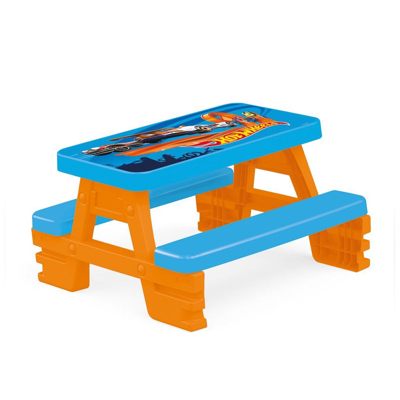 Load image into Gallery viewer, Dolu hot wheels picknicktafel blauw oranje