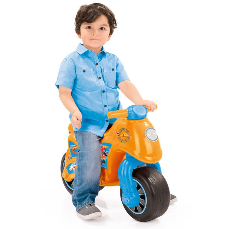 Load image into Gallery viewer, Dolu hot wheels loopmotor blauw oranje