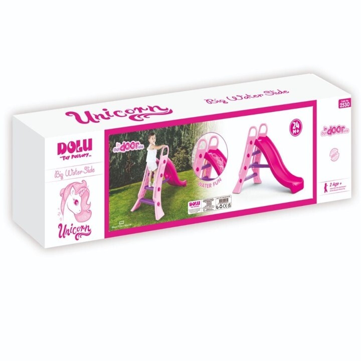 Afbeelding laden in galerijviewer, Dolu Dolu Glijbaan Groot Eenhoorn Roze