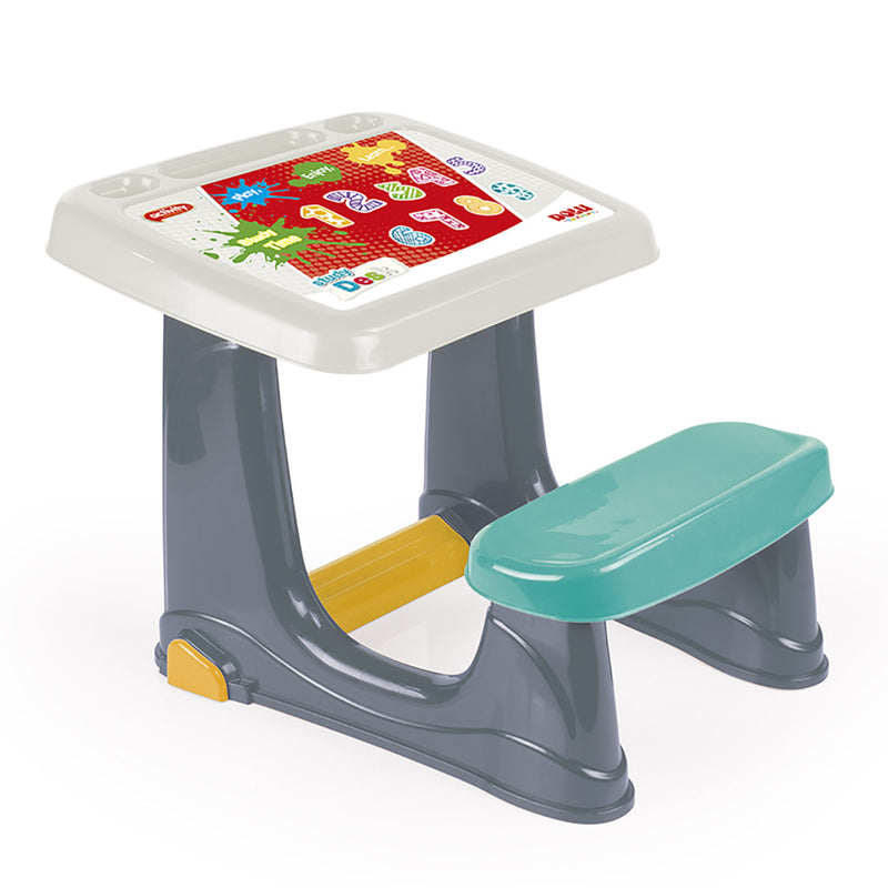 Load image into Gallery viewer, Dolu 2663 bureau voor kinderen 50x77x57 grijs blauw wit