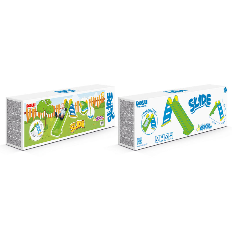 Load image into Gallery viewer, Dolu waterglijbaan 72x133x45 cm groen blauw geel
