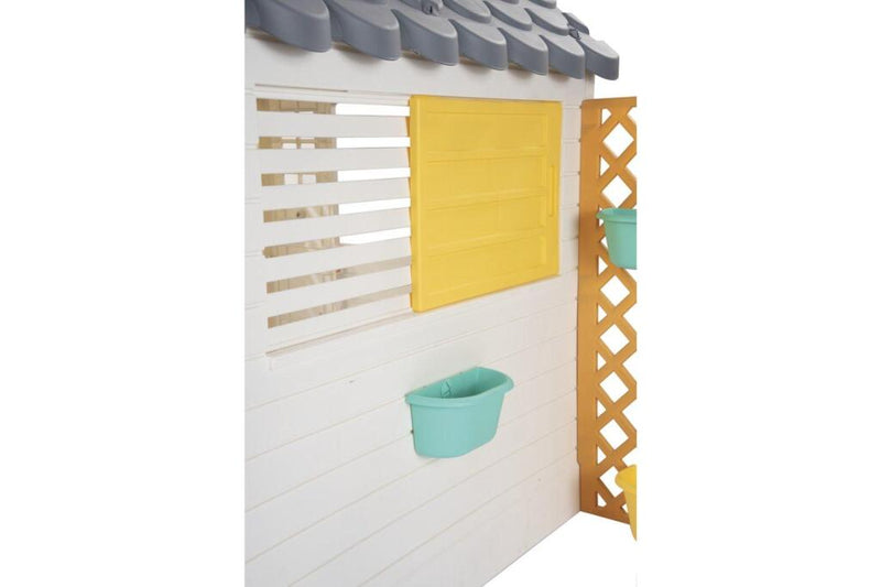 Load image into Gallery viewer, Dolu 3310 garden speelhuis met accessoires 140x127x107.5cm