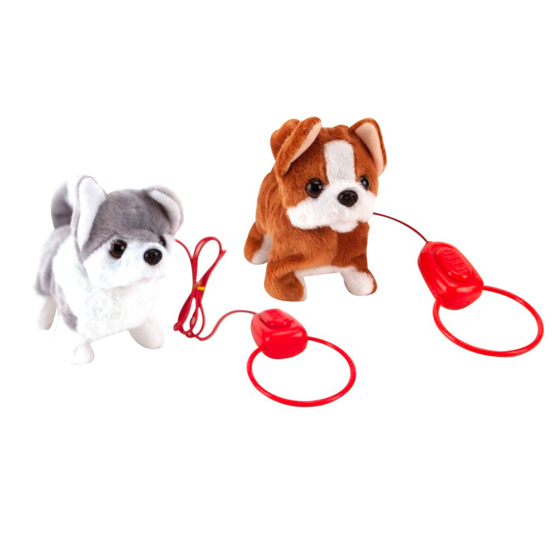 Afbeelding laden in galerijviewer, Basic loop en blaf pluche hondje assorti