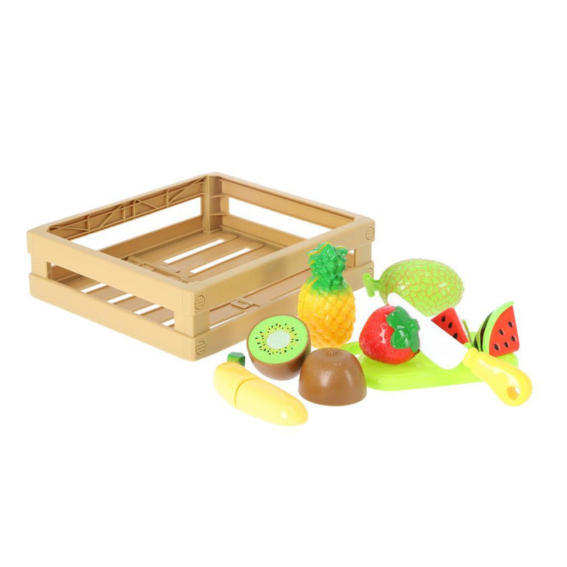Afbeelding laden in galerijviewer, Basic fruit snijset met klittenband in kistje