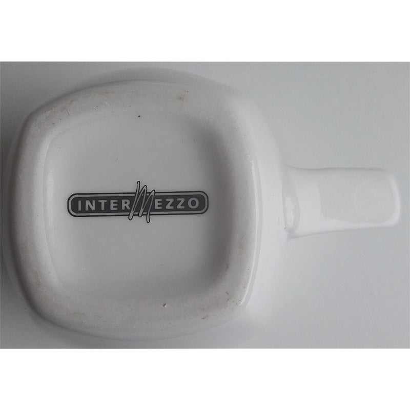 Load image into Gallery viewer, Intermezzo espresso kop en schotel alex meijer logo 3 stuks
