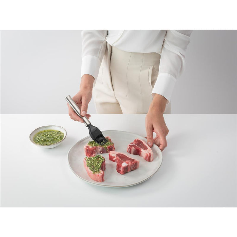 Load image into Gallery viewer, Brabantia profile bakborstel siliconen rvs