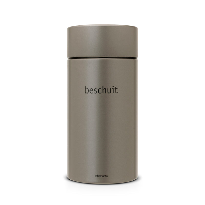 Afbeelding laden in galerijviewer, Brabantia Brabantia Beschuitbus Platinum met Lift 1.7L