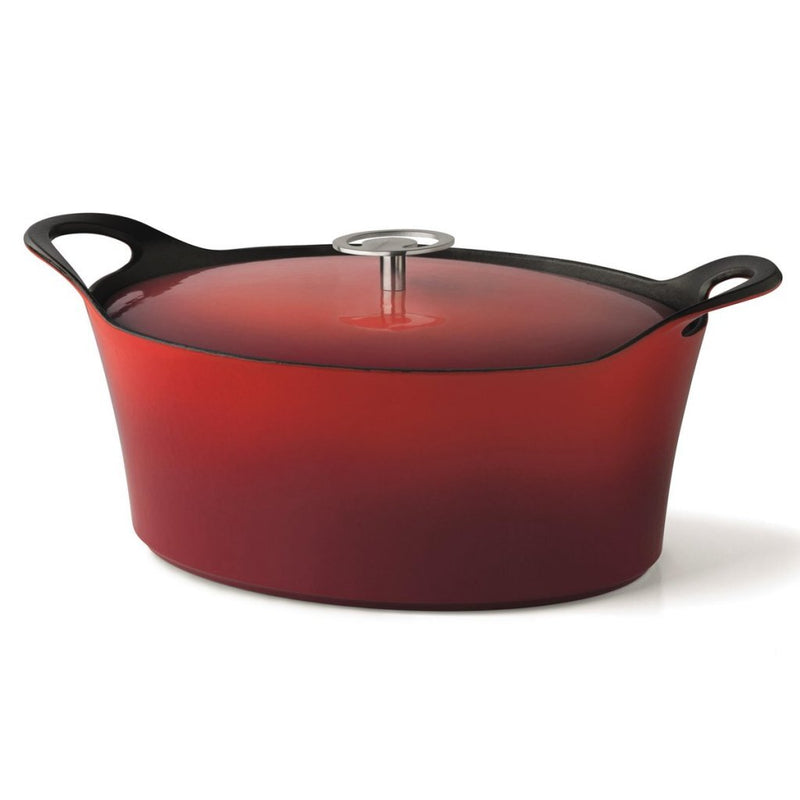 Load image into Gallery viewer, Cuisinox cuisinox volcan gietijzeren braadpan 29 cm rood