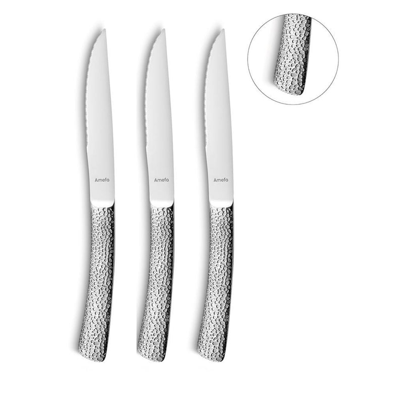 Afbeelding laden in galerijviewer, Amefa Amefa Bongo Steakmessen Set 3-delig