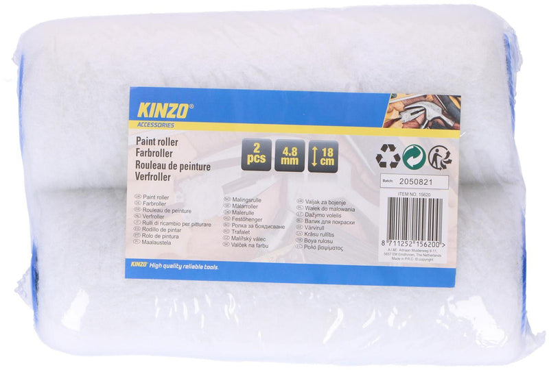 Load image into Gallery viewer, Kinzo verfroller ø4,8x18cm pak a 2 stuks