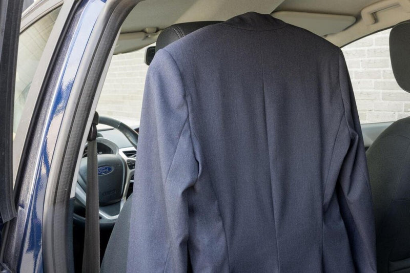 Load image into Gallery viewer, Dunlop auto kledinghanger voor hoofdsteun 42,5x3x14,3cm chroom zilver