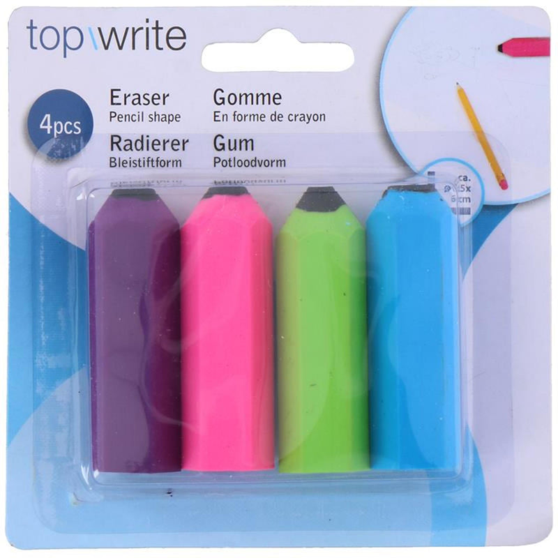 Afbeelding laden in galerijviewer, Top write gum in potloodvorm 4 stuks