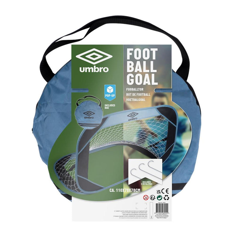 Load image into Gallery viewer, Umbro voetbalgoal pop-up 110x78x78cm inclusief haken en tas