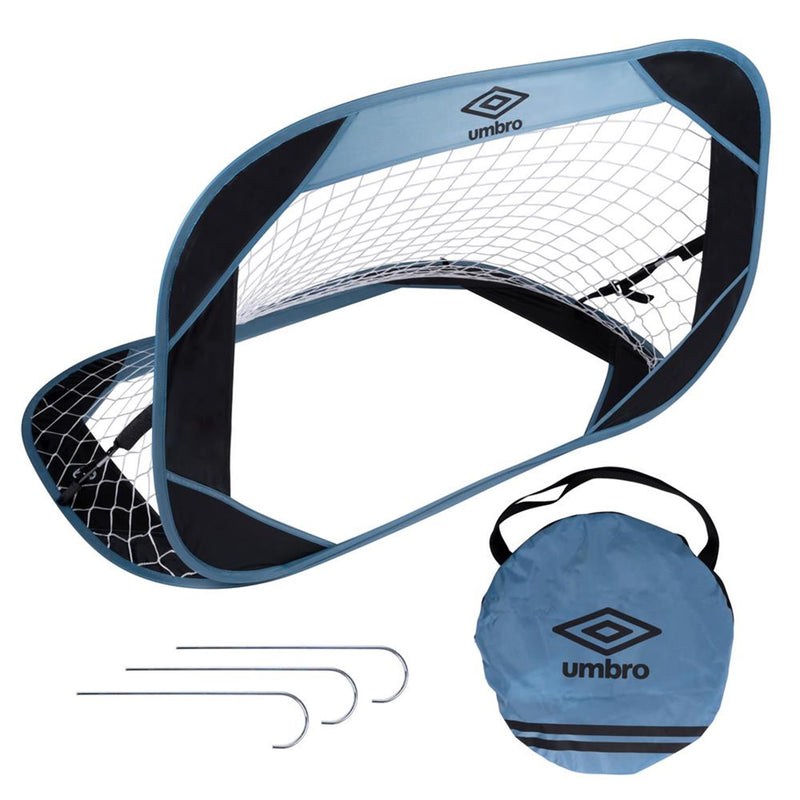 Load image into Gallery viewer, Umbro voetbalgoal pop-up 110x78x78cm inclusief haken en tas