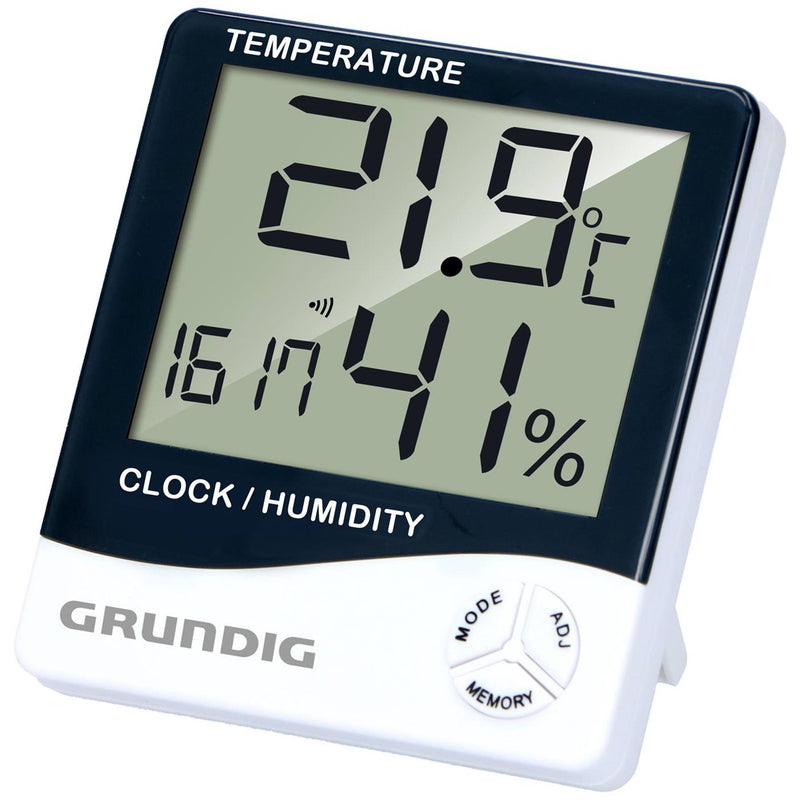 Load image into Gallery viewer, Grundig weerstation digitaal 10x10x2,5cm