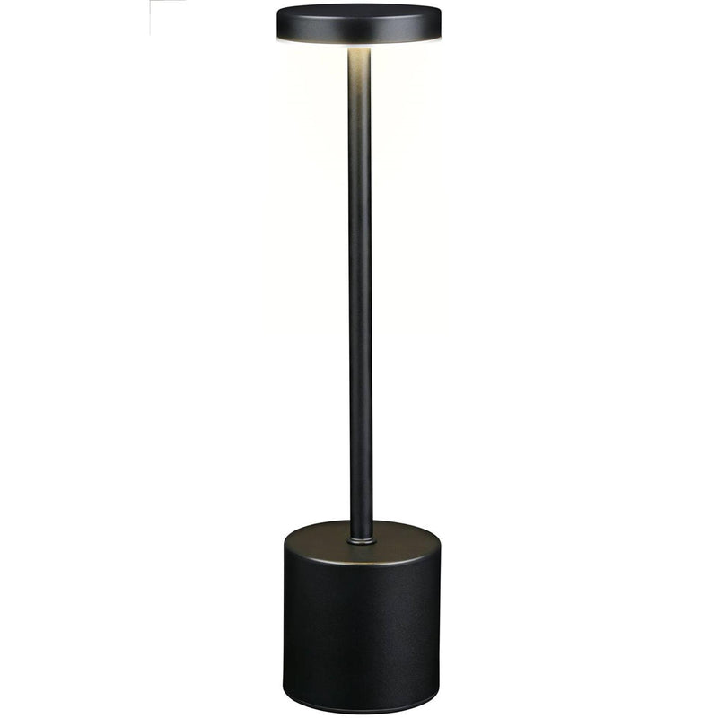 Load image into Gallery viewer, Grundig tafellamp modern zwart usb-c oplaadbaar 8x34,5cm