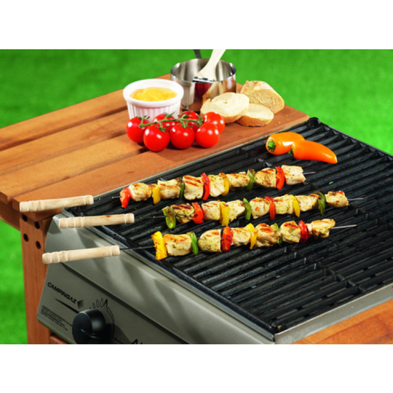 Afbeelding laden in galerijviewer, Bbq barbecue pennen spiezen 38.5cm 4 stuks