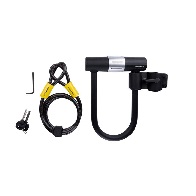 Load image into Gallery viewer, Dunlop frame u-slot met kabel en houder