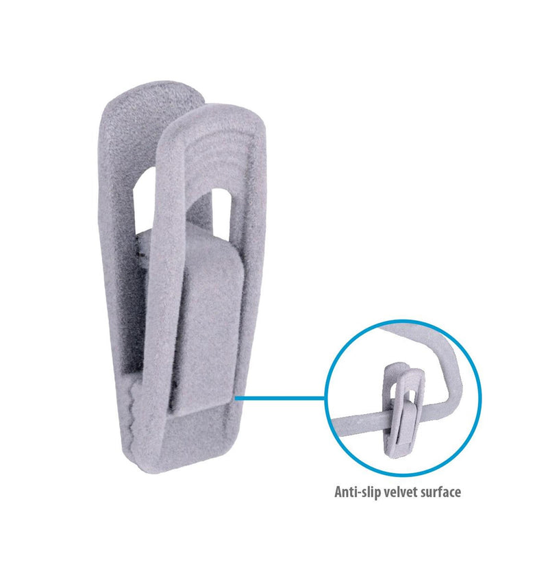Load image into Gallery viewer, Alpina knijpers voor kleerhangers 6 stuks op kaart 5,5x2x2,5cm