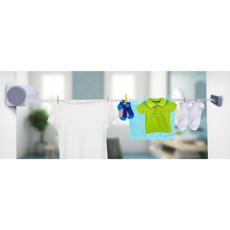 Load image into Gallery viewer, Alpina automatisch waslijn 14 m wit grijs