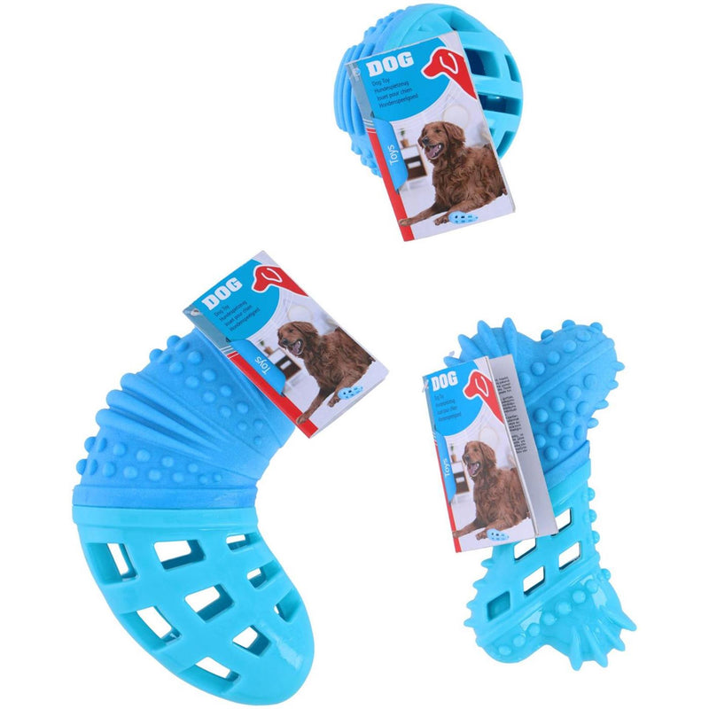 Load image into Gallery viewer, Pet treatment hondenspeeltje 18x11x5cm blauw