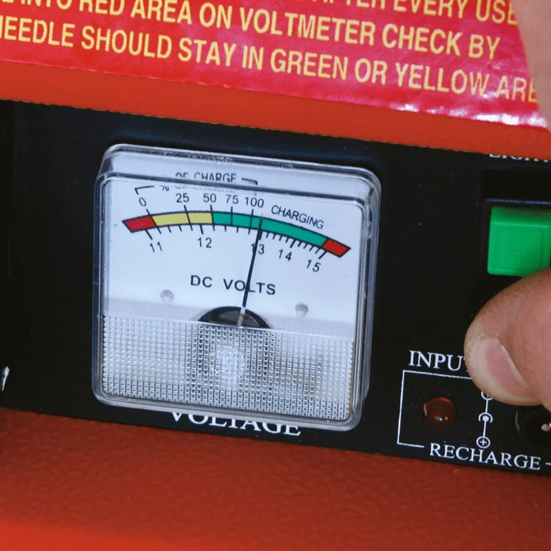 Load image into Gallery viewer, Carpoint Starthulp en luchtcompressor 12 V 17 AH rood
