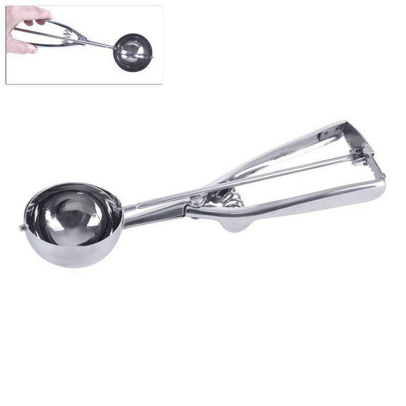 Load image into Gallery viewer, Excellent houseware ijsboltang oliebollenlepel rvs 5,5 cm