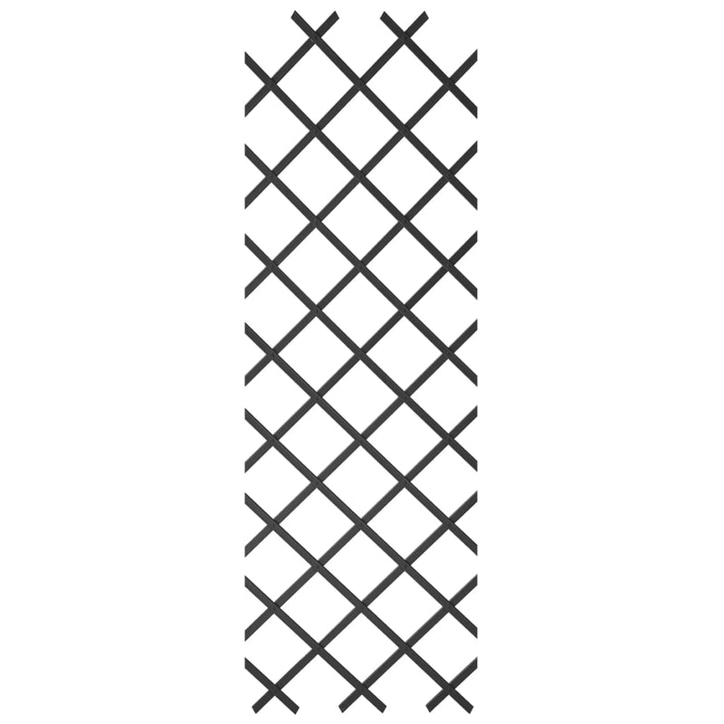 Load image into Gallery viewer, Nature tuinlatwerk 50x150 cm pvc antracietkleurig
