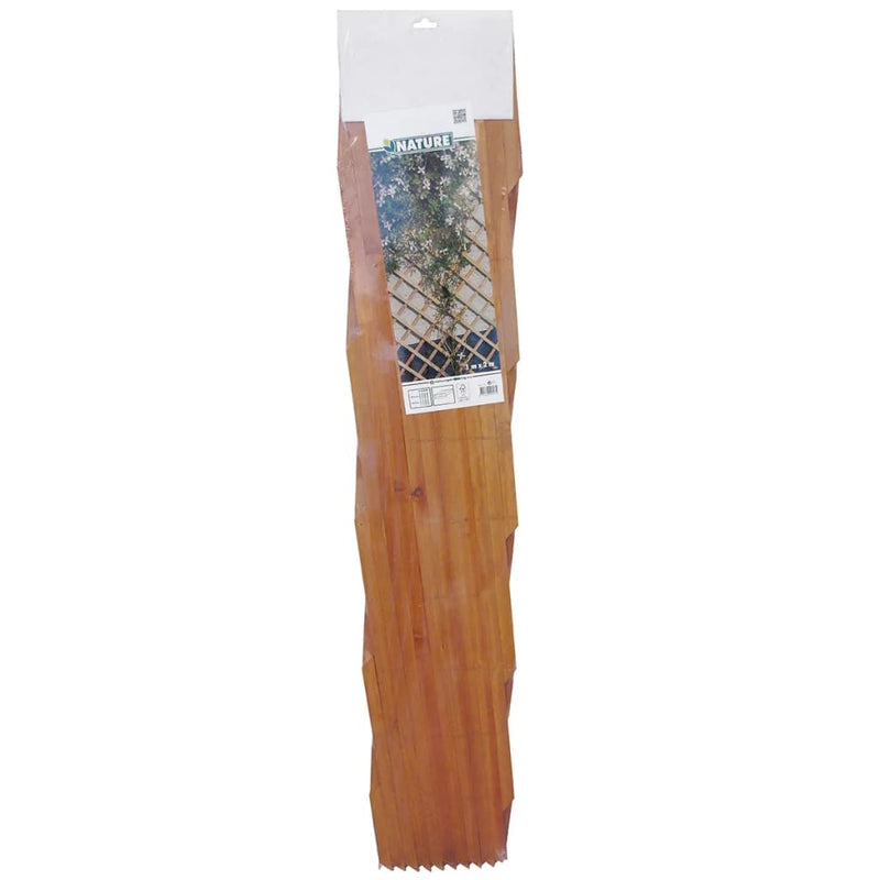 Load image into Gallery viewer, Nature latwerk voor tuin 100x200 cm natuurlijk hout 6041703