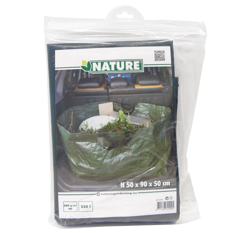 Load image into Gallery viewer, Nature tuinafvalzak rechthoekig 225 l groen