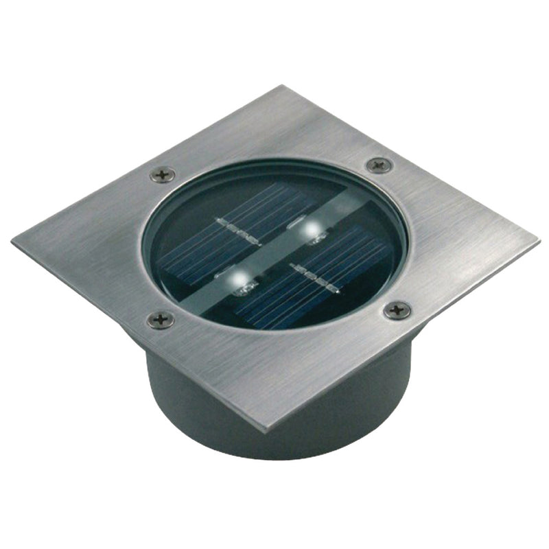 Load image into Gallery viewer, Ranex Ranex Ra-5000198 Vierkante Led Grondspot Geborsteld Rvs Glas (5000.198)