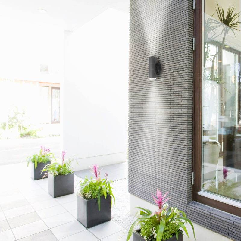 Load image into Gallery viewer, Smartwares gwl-176-hg buiten wandlamp grijs rvs