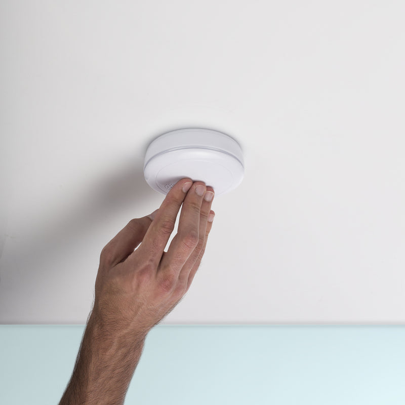 Load image into Gallery viewer, Smartwares rm218 rookmelder set 3 stuks wit