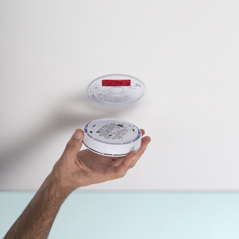 Load image into Gallery viewer, Smartwares rm218 rookmelder set 3 stuks wit