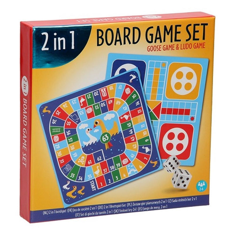 Load image into Gallery viewer, Bordspel 2 in 1. ganzebord en mens erger