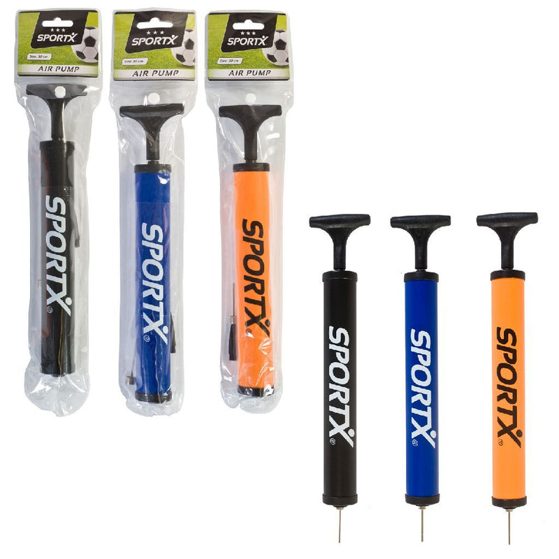 Load image into Gallery viewer, Sportx balpomp met verloopstukje en metalen naald 30 cm