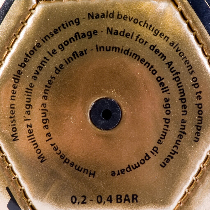 Load image into Gallery viewer, Sportx mini voetbal gold metallic 2ass 160-180gr.