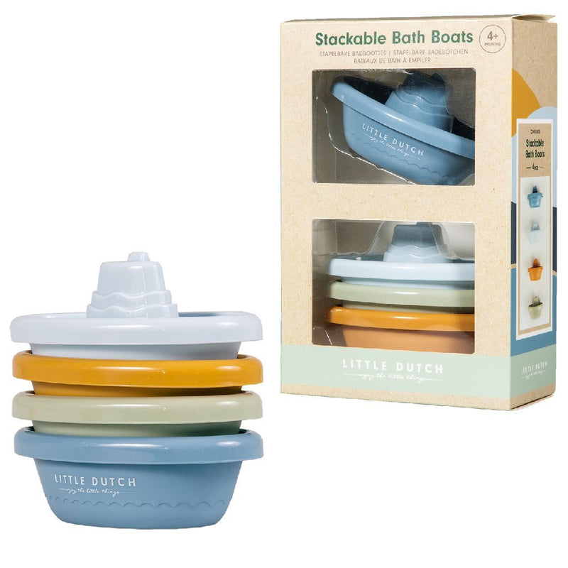 Load image into Gallery viewer, Little dutch 4 bad bootjes set blauw