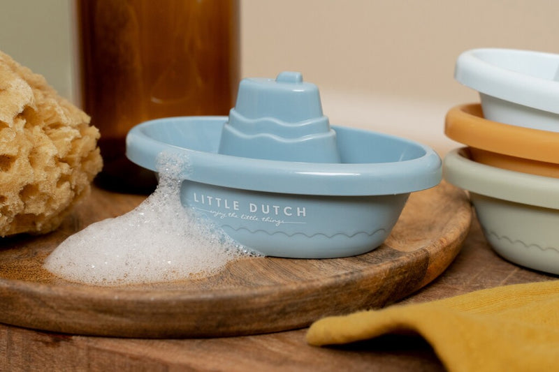 Load image into Gallery viewer, Little dutch 4 bad bootjes set blauw