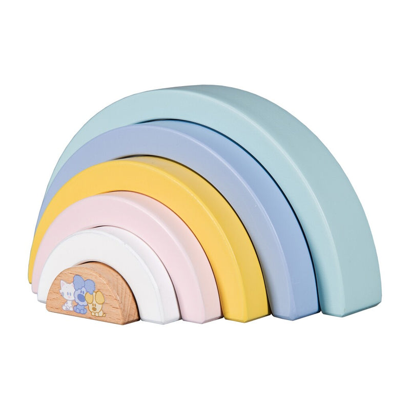 Load image into Gallery viewer, Rubo toys woezel en pip baby regenboog