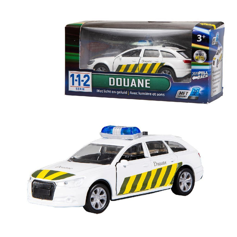 Load image into Gallery viewer, City City 112 Douane Auto 1:43 + Licht Geluid