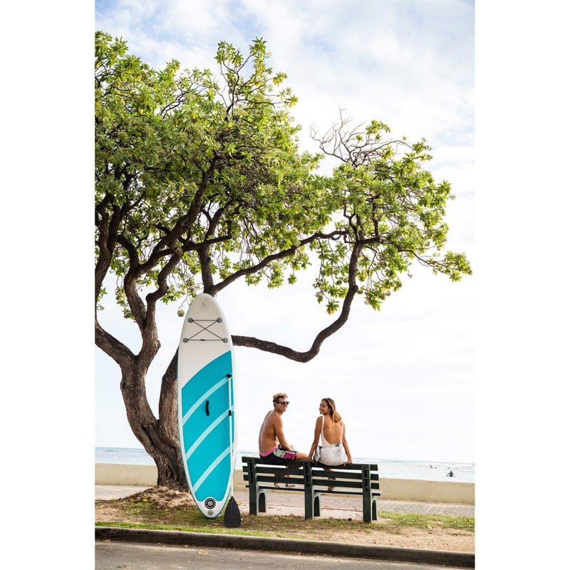 Load image into Gallery viewer, Intex 68241np aquaquest 240 sup board 244x76x13 cm wit lichtblauw