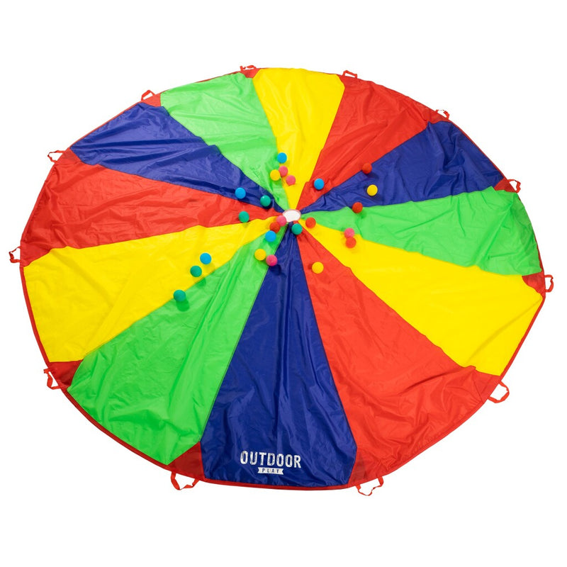 Load image into Gallery viewer, Outdoor play parachutedoek met ballen