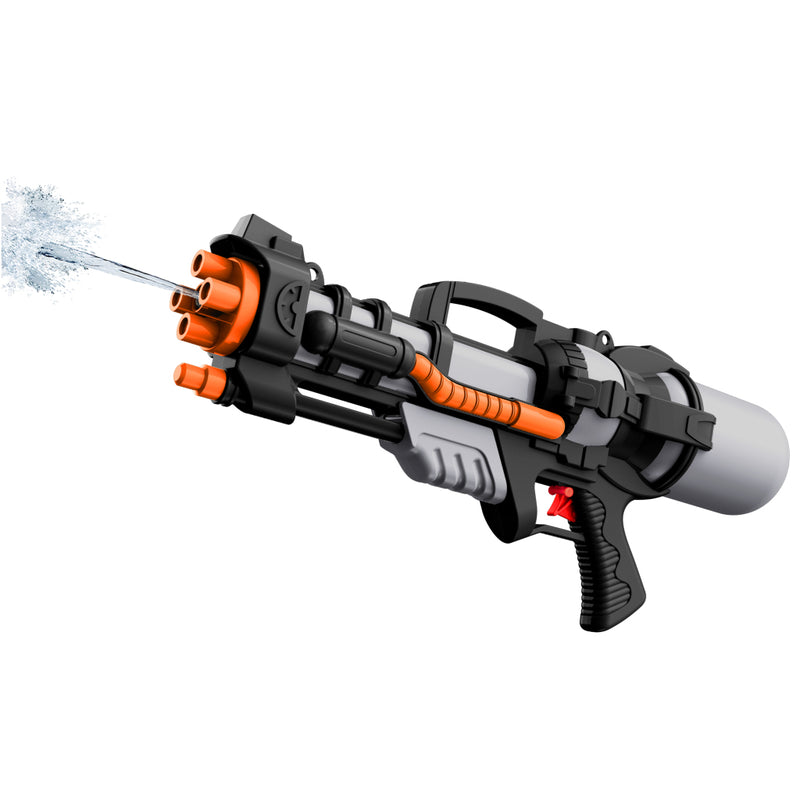 Load image into Gallery viewer, Summertime Summertime Waterpistool 49 cm Oranje Zwart Grijs