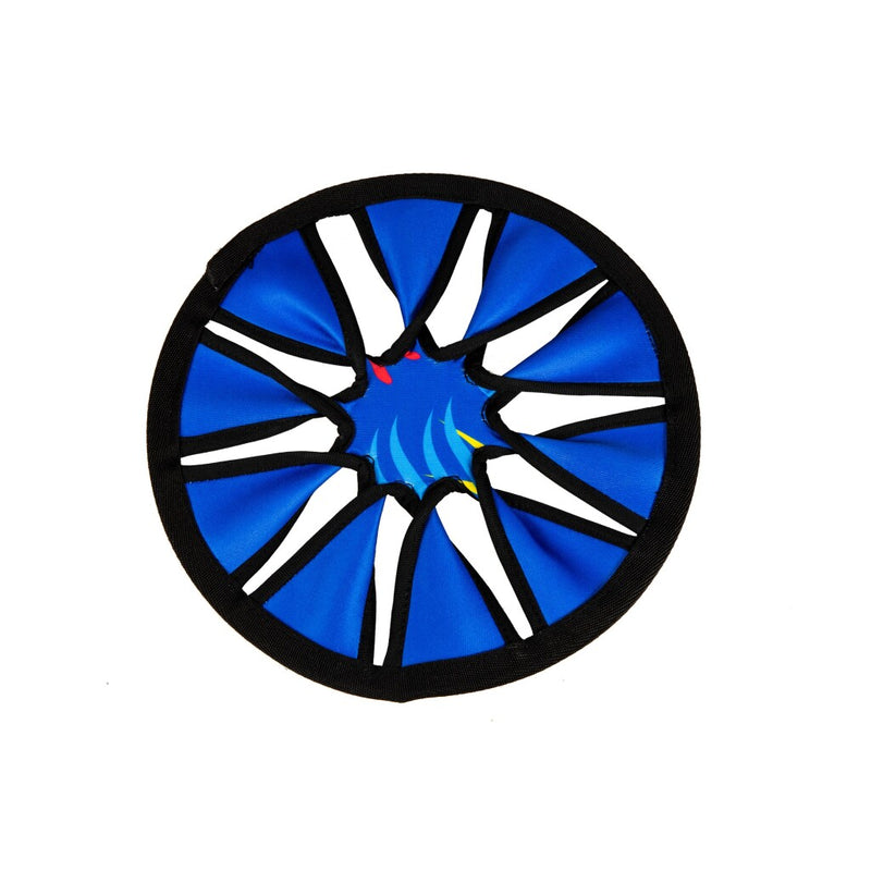 Load image into Gallery viewer, Summertime soft frisbee 25 cm geel blauw