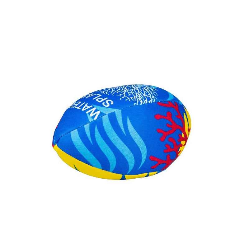 Load image into Gallery viewer, Summertime Summertime Soft Water Mini Rugbybal Geel Blauw